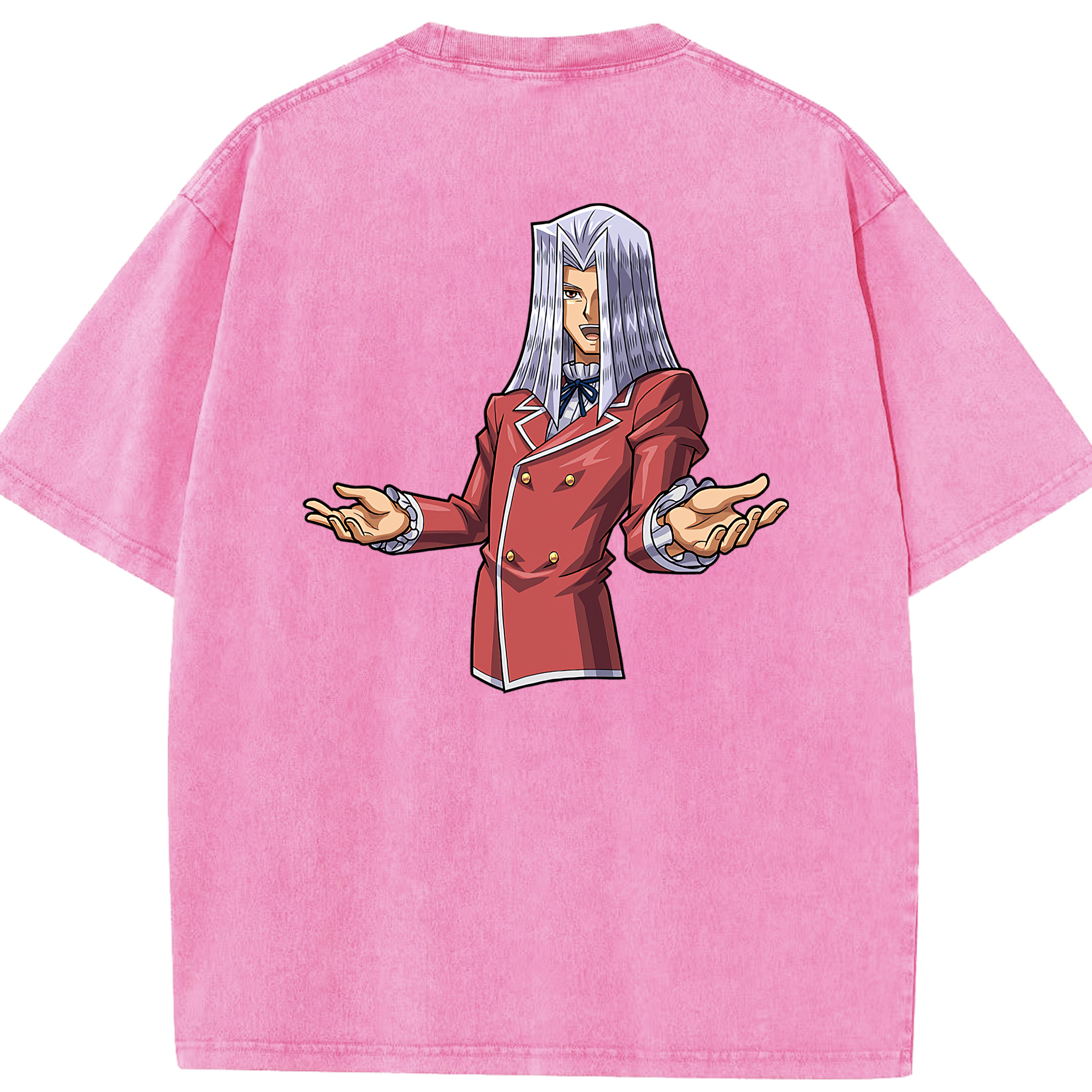 （画像用） 遊☆戯☆王 Yu-Gi-Oh! 綿100% ヴィンテージ風 半袖Tシャツ（背面プリント）